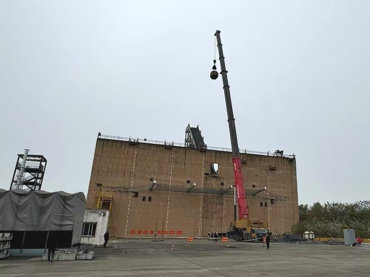 8000kJ落石冲击试验