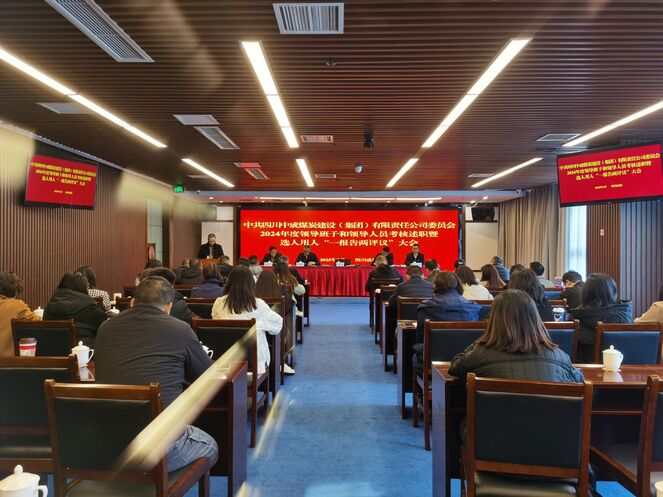中成集团召开2024年度领导班子和领导人员述职考核暨干部选拔任用工作 “一报告两评议”大会