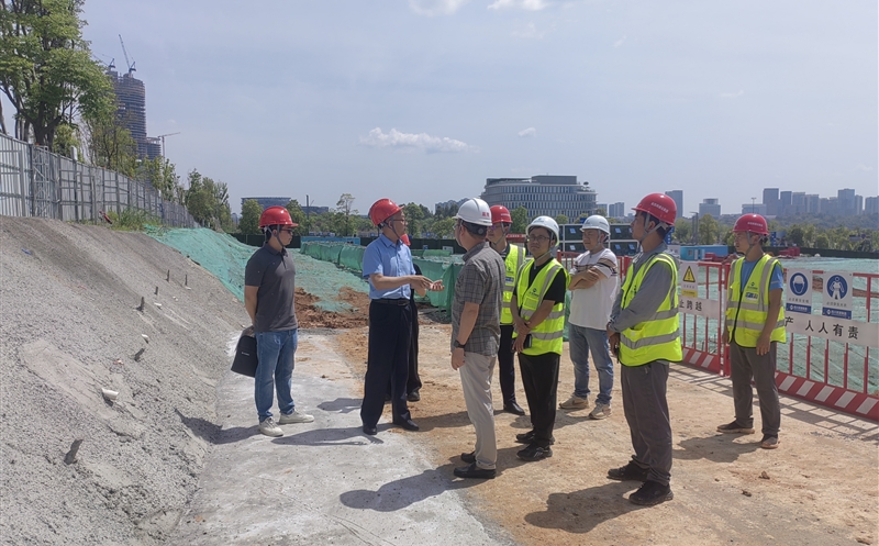 集团安全环保部到公司科创园项目开展安全专项检查