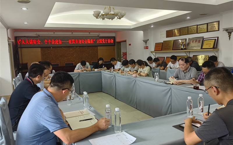 双轮驱动筑防线 双责并举树新风—— 测绘公司总部党支部与地下空间研究院党支部开展主题党日活动