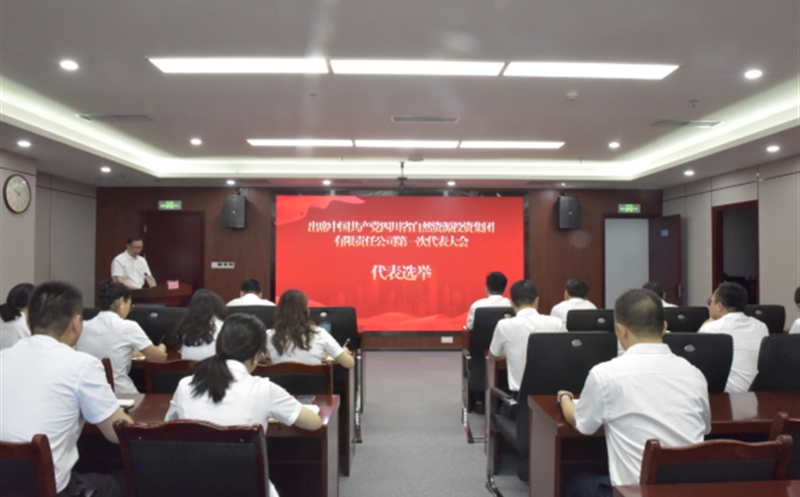 物探院召开党员大会选举产生出席集团第一次党代会代表