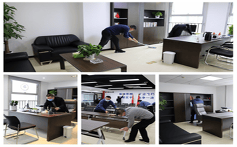 四川省冶勘物流有限公司积极组织开展爱国卫生运动“周末卫生大扫除”活动