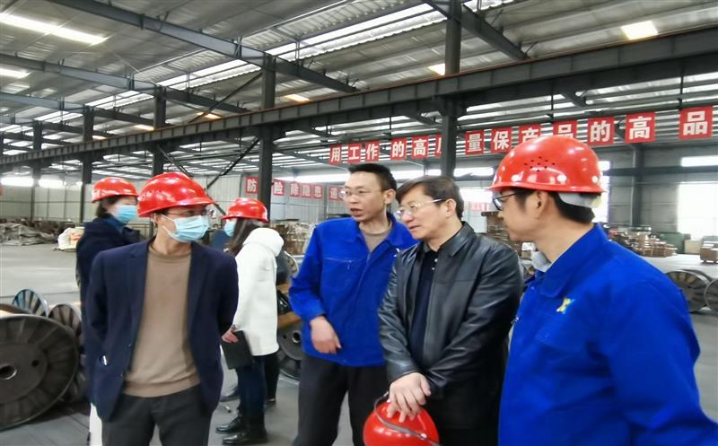 局党委常委、机关党委书记杜春茂同志到西冶新材料公司调研