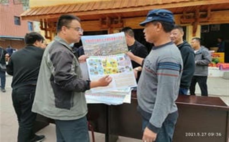 做好技术支撑服务，，，，，，，，助力防灾减灾行动——六0六大队地勘院在凉山州开展防灾减灾宣传活动