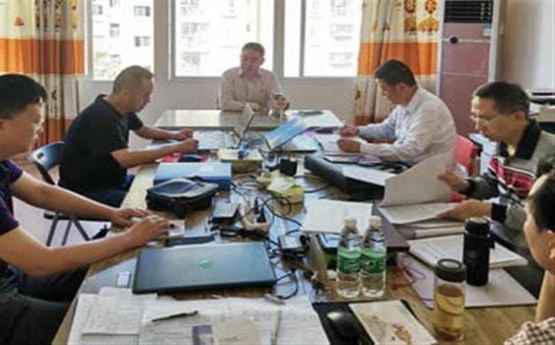 夏廷高一行莅临601大队西渝高速安康至重庆段定测钻孔施工项目检查慰问