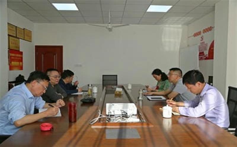 地矿集团董事长张劲松一行赴和地矿业调研指导工作