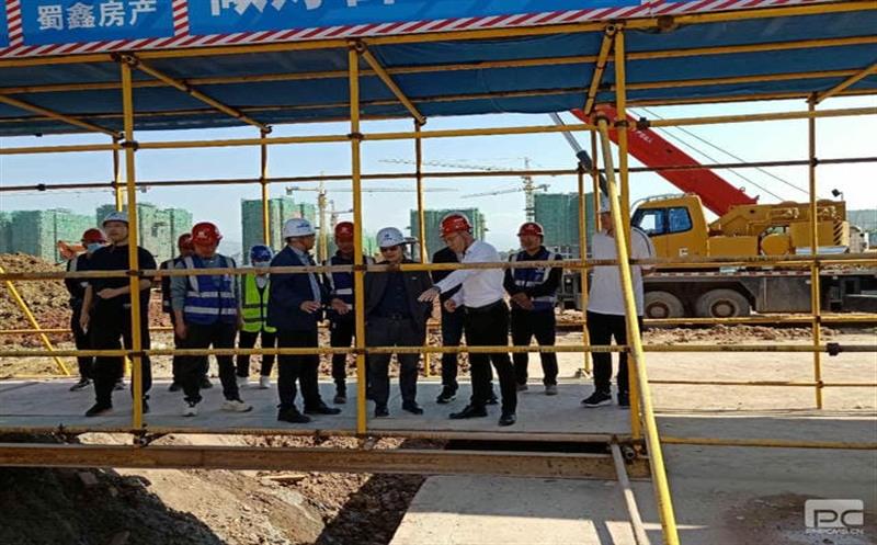 李仕荣一行到二八一大队调研指导工作