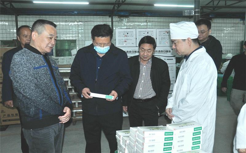 徐锡惠一行到泰华堂制药调研