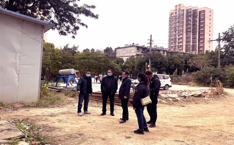 西昌市自然安博电竞局宋斌局长带队到102厂了解土地开发规划和地热矿权“探转采”情况