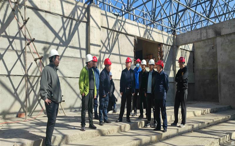 核西南建设集团党委副书记、总经理胡鹤鸣到凉山州项目公司调研并专题宣贯党的二十大精神