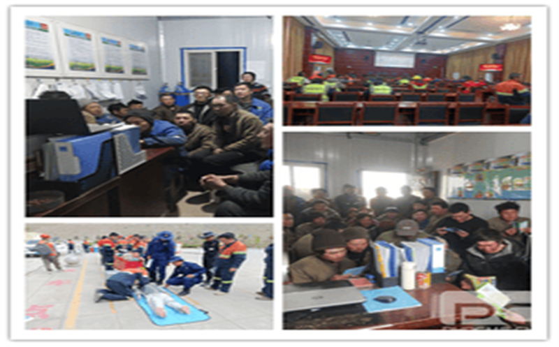 人人讲安全，，，，，个个会应急丨华锋钻探项目部开展安全生产月系列活动