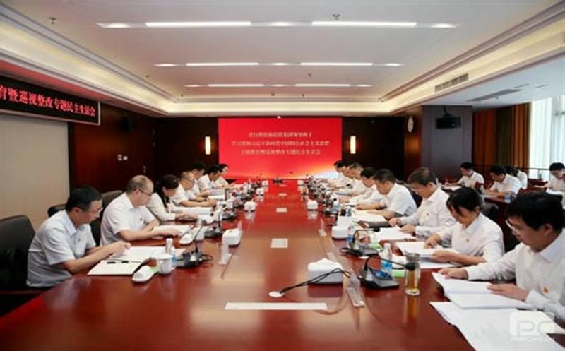 集团党委召开主题教育暨巡视整改专题民主生活会