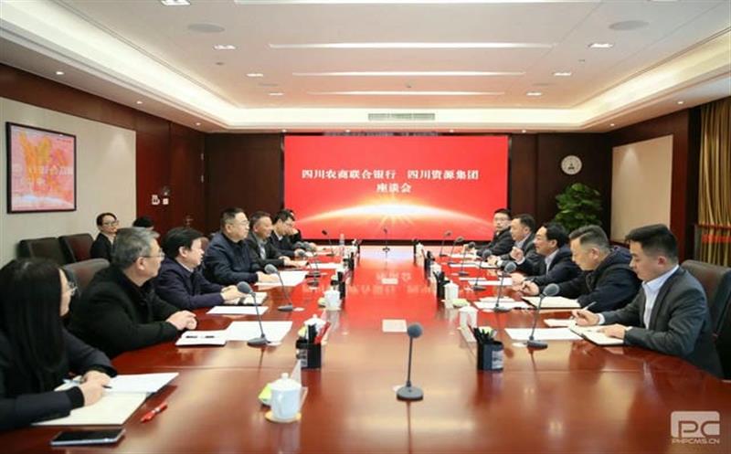 深化融资合作 实现优势互补 集团与四川农信召开交流座谈会