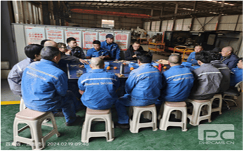 “上下联动 调整状态” 华锋钻探下属宏佳公司召开节后复工复产动员会
