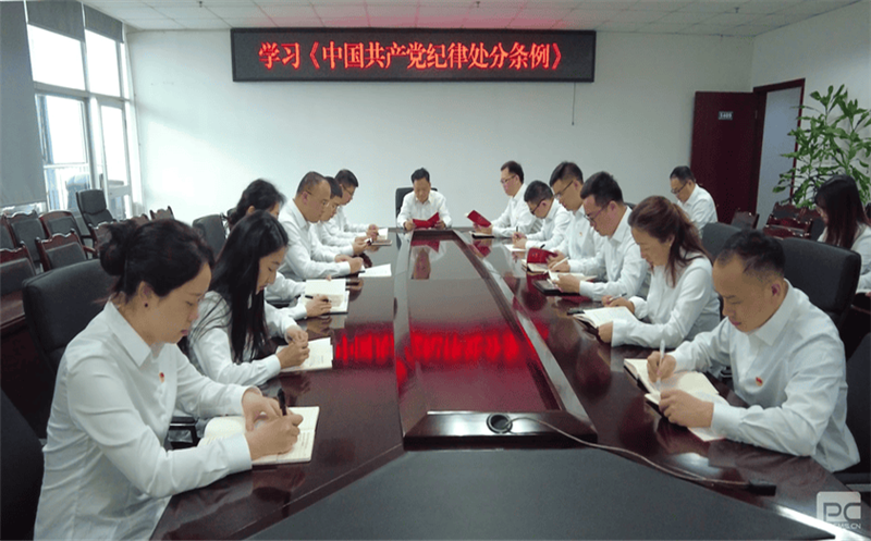 增强规矩意识，，，，，，，严守纪律底线 ——物探院组织学习新修订《中国共产党纪律处分条例》