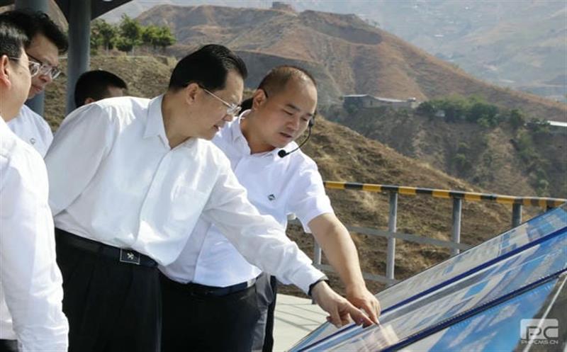 自然安博电竞部党组成员、副部长许大纯赴盐边红格南钒钛磁铁矿调研