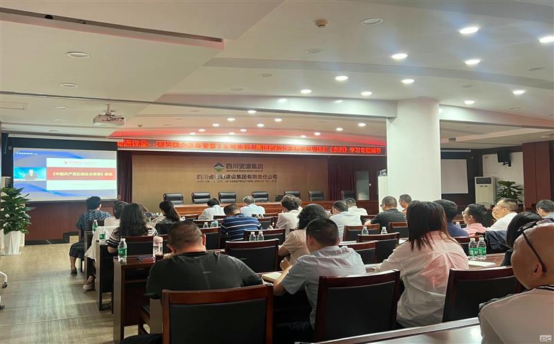 蜀通建设集团顺利举办“国资国企改革背景下公司治理与集团管控体系建设”培训