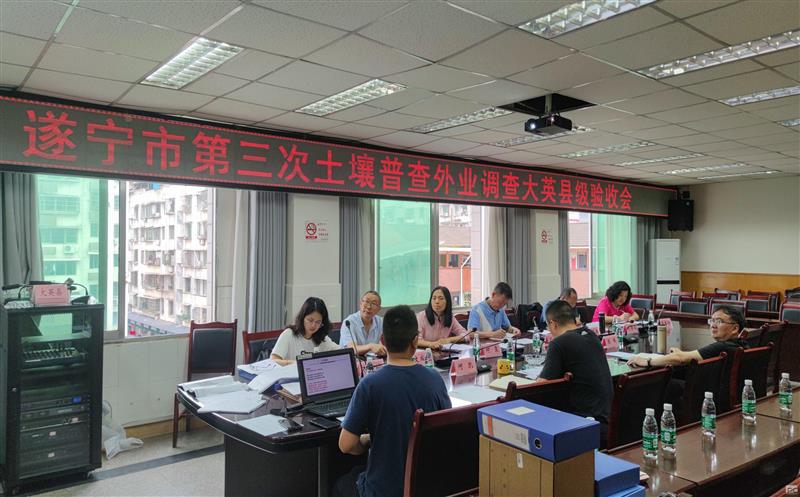 区调队（容大集团）承担的大英县第三次全国土壤普查项目顺利通过验收