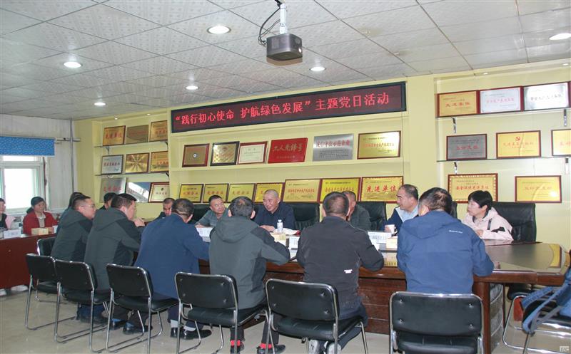 践行初心使命 护航绿色发展 青海省矿产开发学会和海鑫矿业党总支党建共建活动