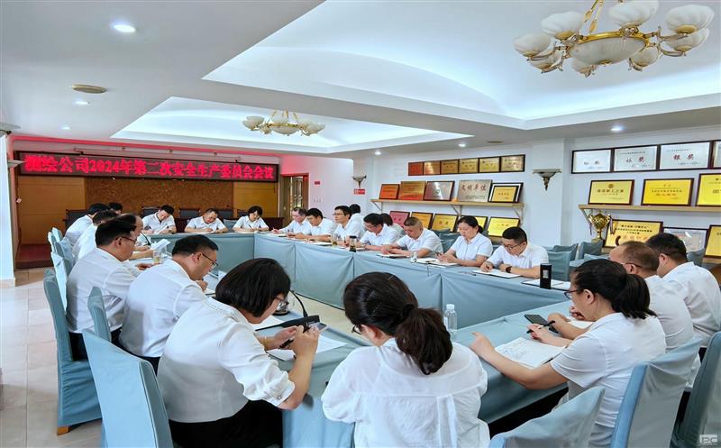 测绘公司召开2024年第二次安全生产委员会会议