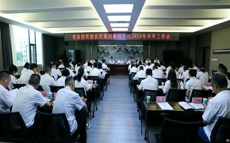 攀西公司召开2024年半年工作会