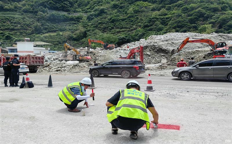 测绘公司为康定姑咱特大山洪泥石流灾害提供测绘服务