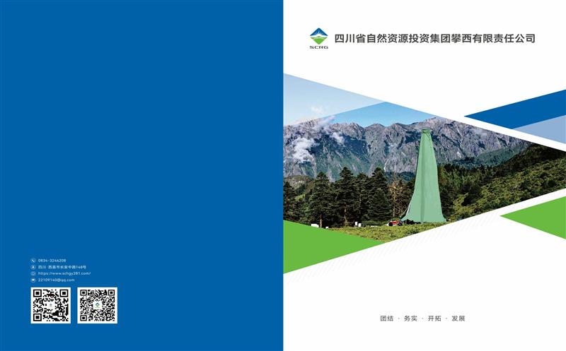 攀西公司宣传画册圆满印制