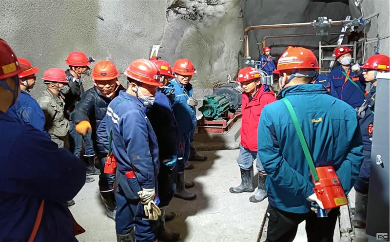 青羊矿业上方家山采矿工程项目顺利通过预验收