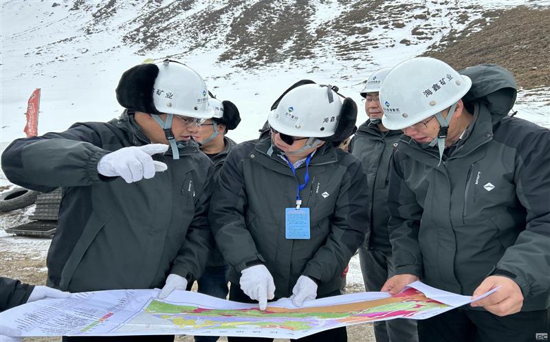 公司领导到海鑫矿业调研指导工作