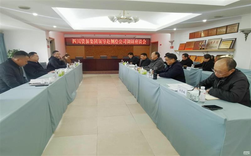 集团领导到测绘公司调研指导